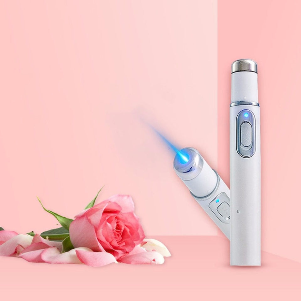Blue Light Therapy Acne Laser Pen - Klassiichic