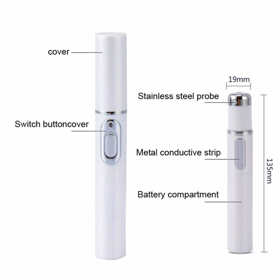 Blue Light Therapy Acne Laser Pen - Klassiichic