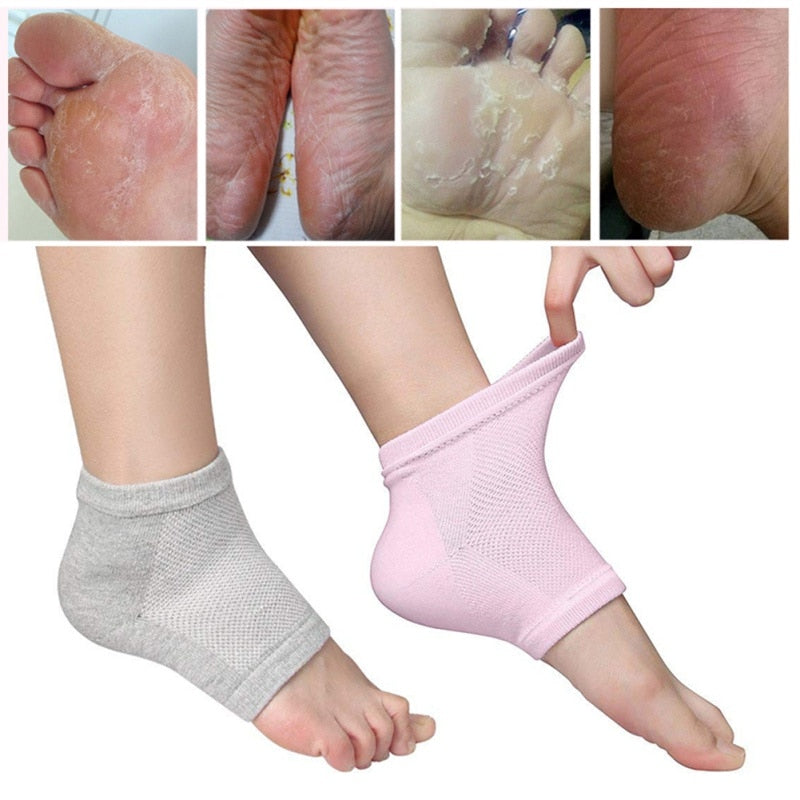 Moisturizing Gel Heel Socks Anti Cracked - Klassiichic