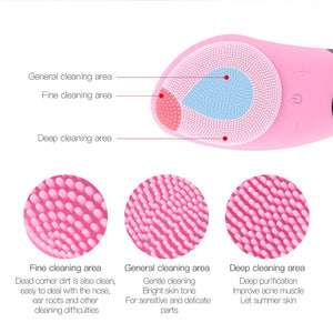 Electric Facial Cleansing Brush - Klassiichic