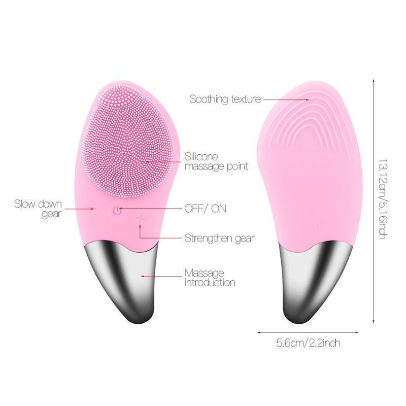 Electric Facial Cleansing Brush - Klassiichic
