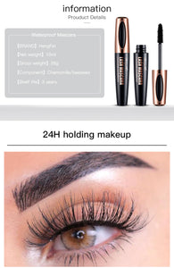 Waterproof 4D Silk Fiber Mascara - Klassiichic