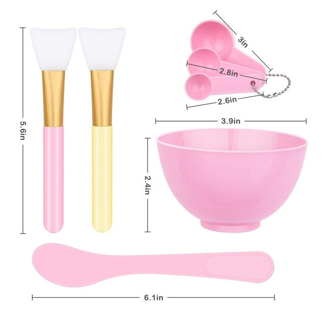 Face Mask Bowl Set 5 in 1 - Klassiichic