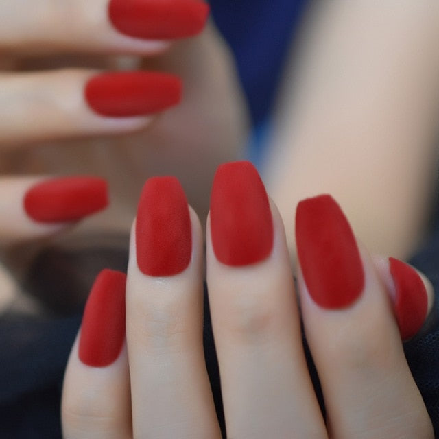 Ombre French Ballerina Fake Nail - Klassiichic