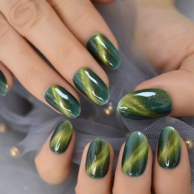 Ombre French Ballerina Fake Nail - Klassiichic