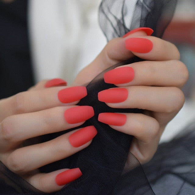Ombre French Ballerina Fake Nail - Klassiichic