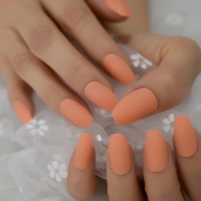 Ombre French Ballerina Fake Nail - Klassiichic