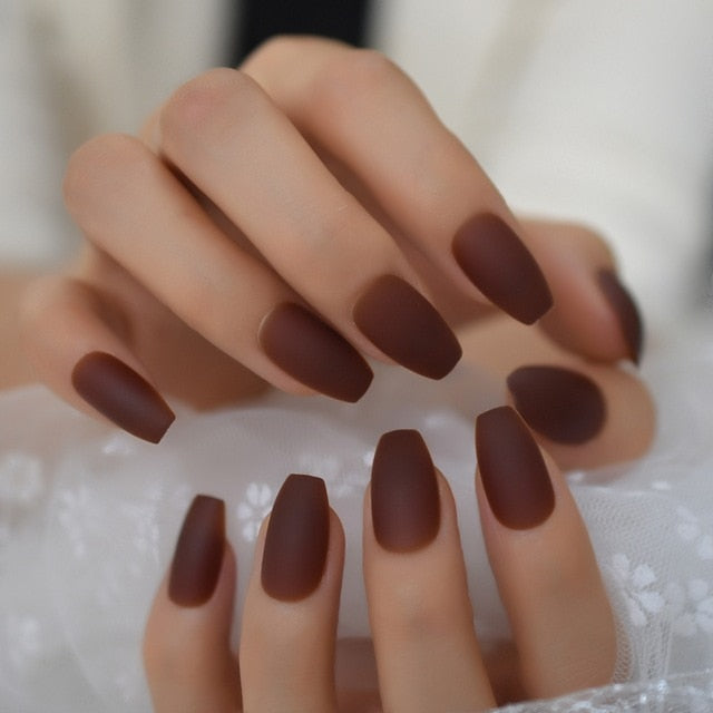Ombre French Ballerina Fake Nail - Klassiichic