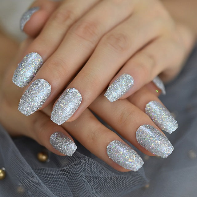 Ombre French Ballerina Fake Nail - Klassiichic