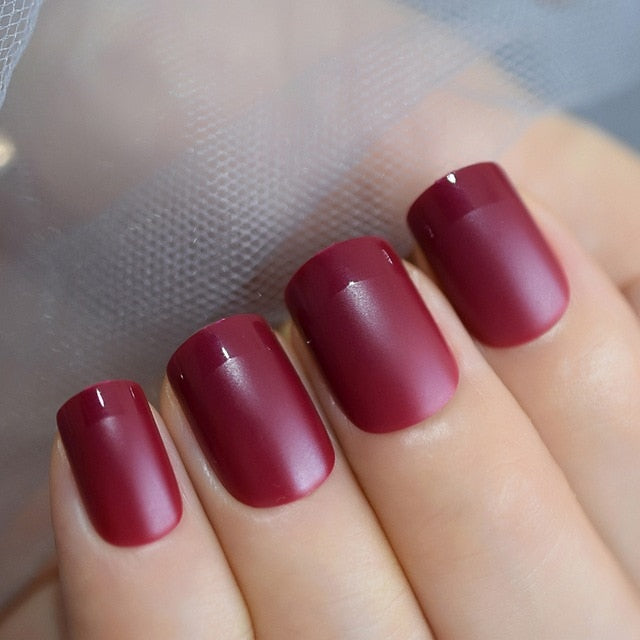 Ombre French Ballerina Fake Nail - Klassiichic