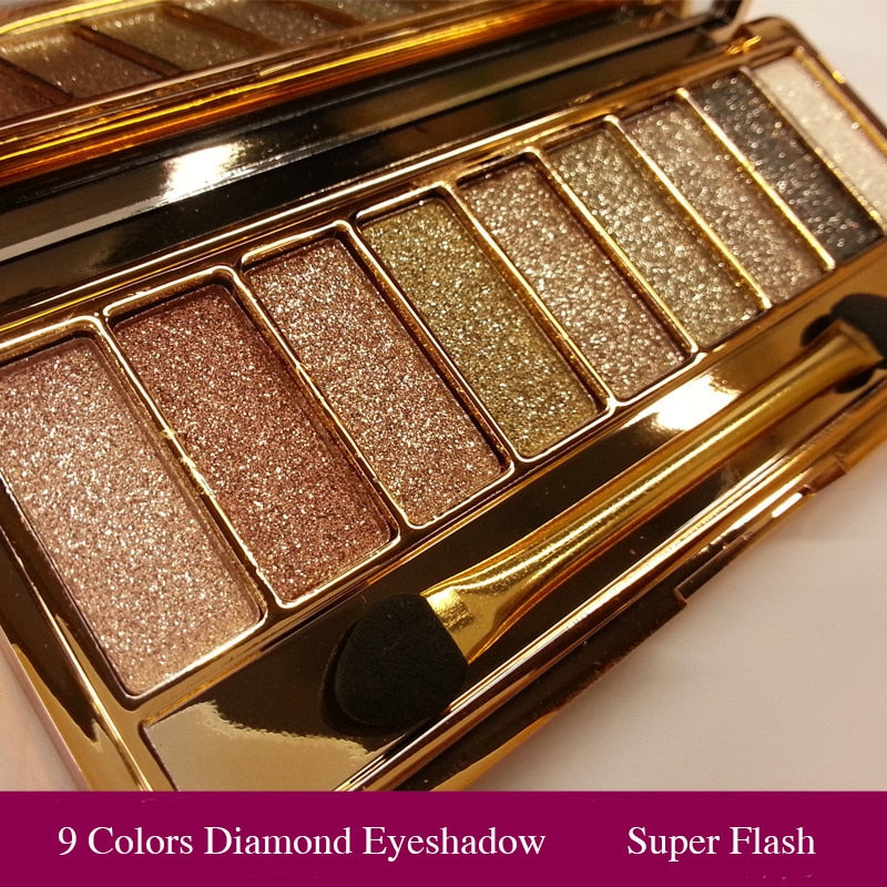 Glitter Shiny Eyeshadow Palette - Klassiichic