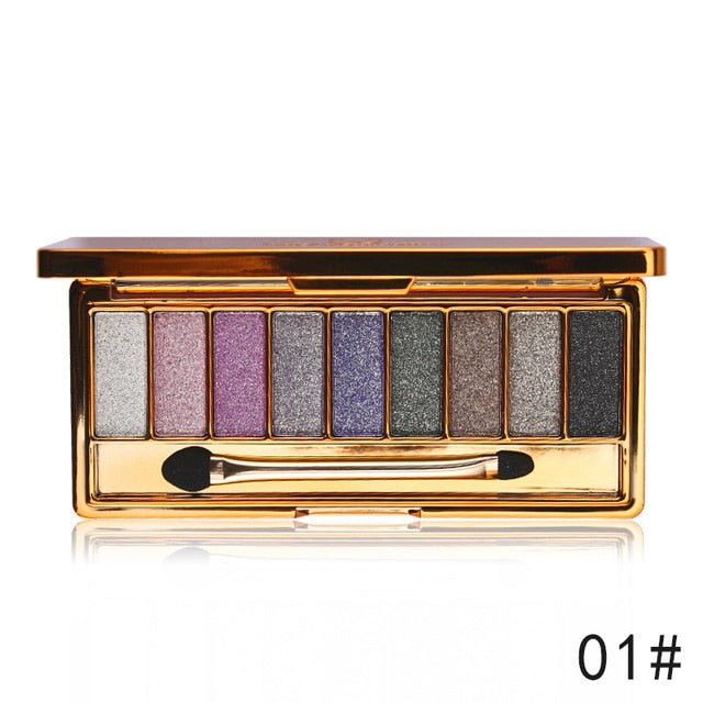 Glitter Shiny Eyeshadow Palette - Klassiichic
