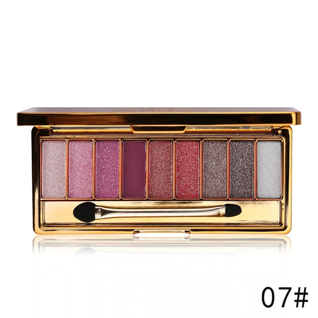 Glitter Shiny Eyeshadow Palette - Klassiichic