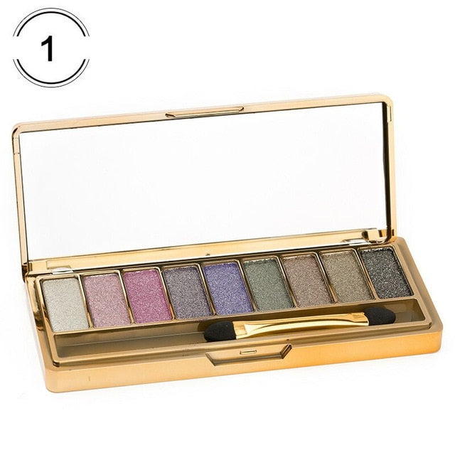Glitter Shiny Eyeshadow Palette - Klassiichic