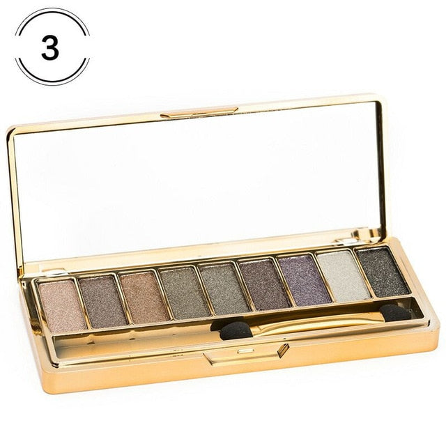 Glitter Shiny Eyeshadow Palette - Klassiichic
