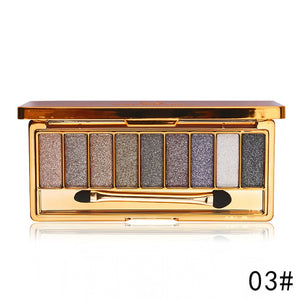 Glitter Shiny Eyeshadow Palette - Klassiichic