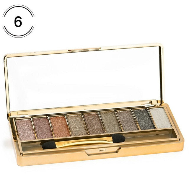 Glitter Shiny Eyeshadow Palette - Klassiichic