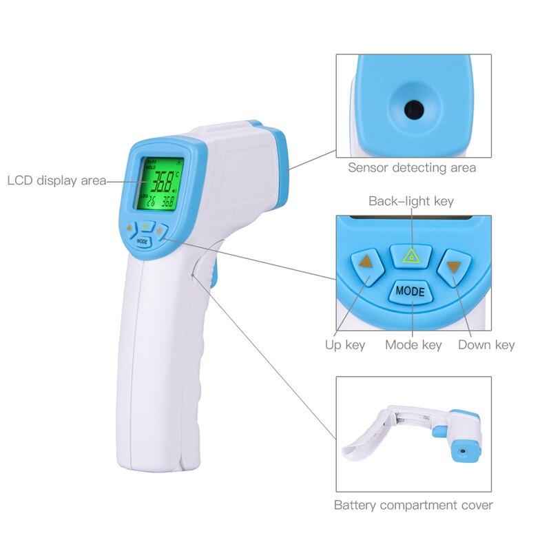 Hand-held Infrared Body Thermometer - Klassiichic