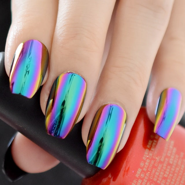 Ombre French Ballerina Fake Nail - Klassiichic