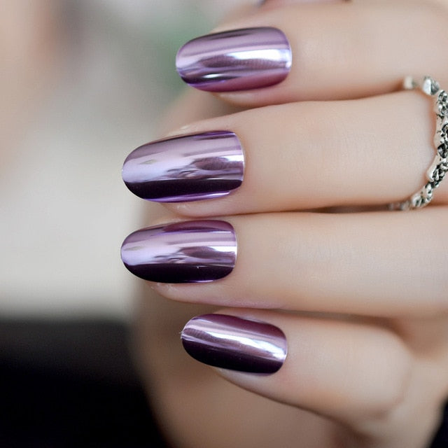 Ombre French Ballerina Fake Nail - Klassiichic