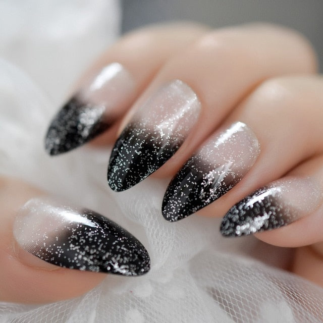 Ombre French Ballerina Fake Nail - Klassiichic