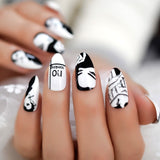 Ombre French Ballerina Fake Nail - Klassiichic